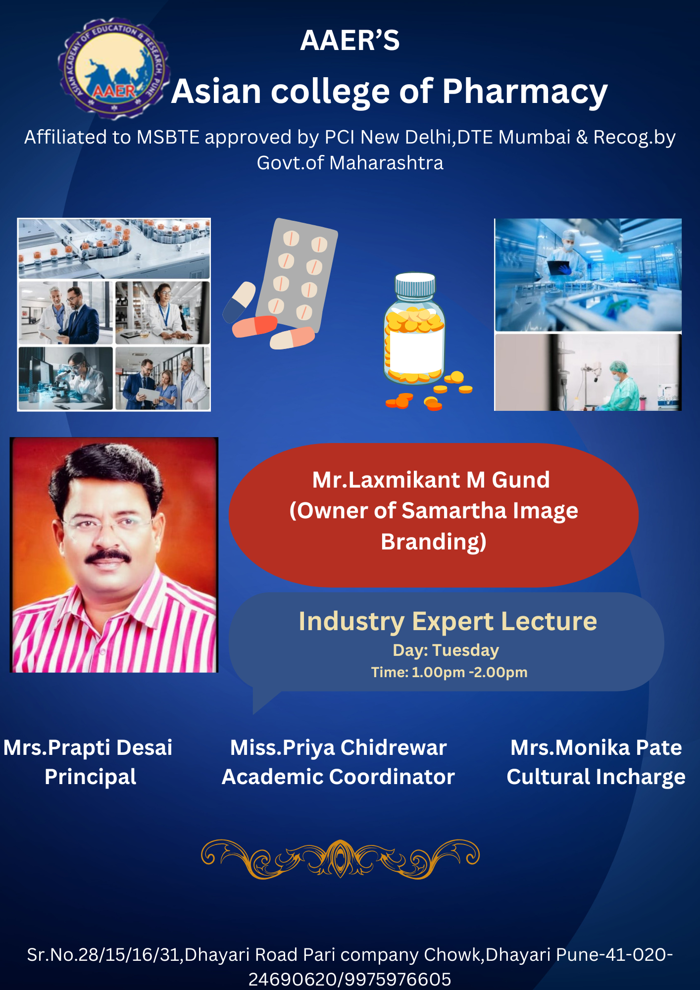 Industry Expert Lecture By Laxmikant Gund Sir 