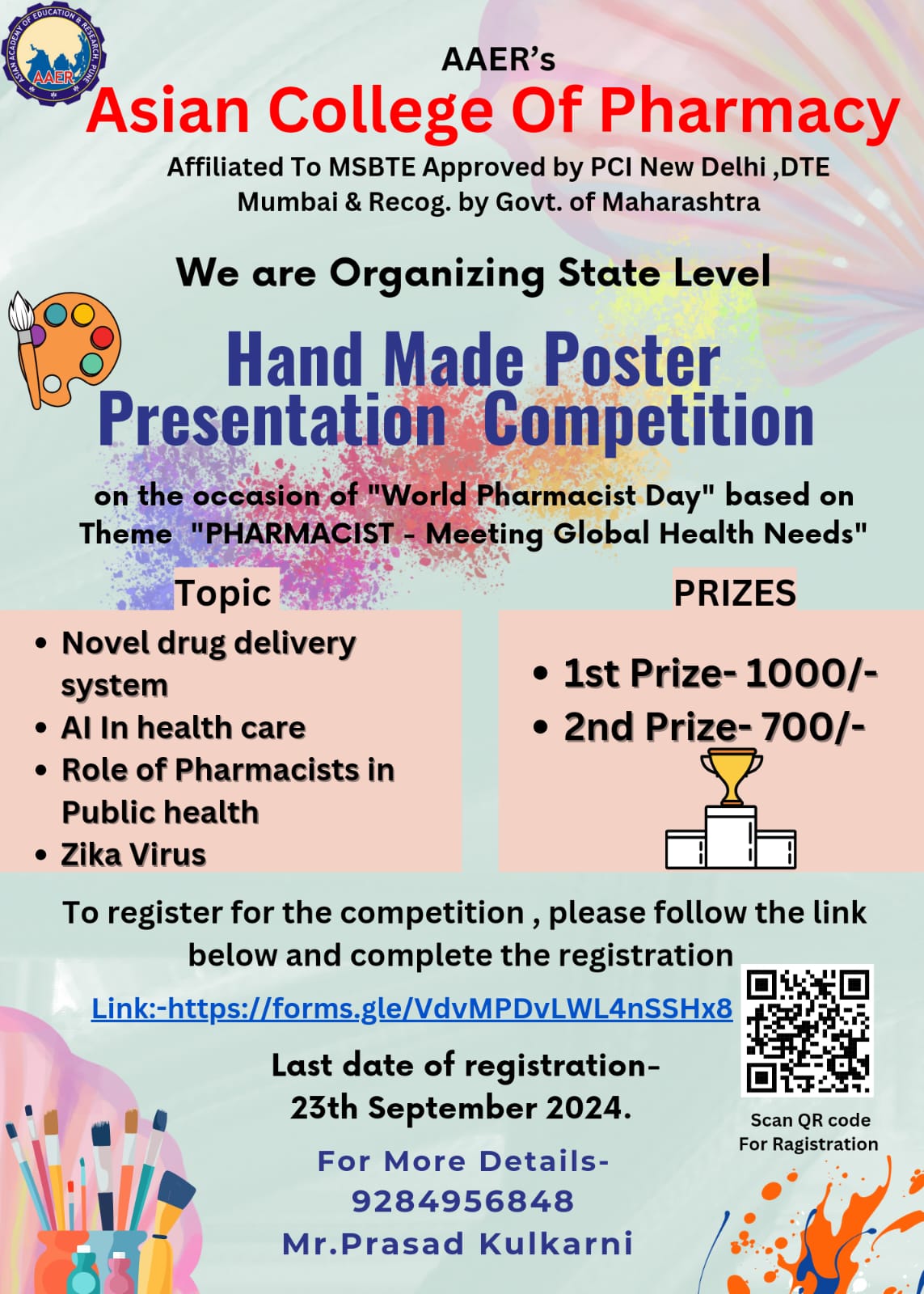 Hand made Poster Presentation Competition